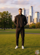 Tazeem Men’s Trendy Full-Sleeve Tracksuit (Dri-FIT Fleece)