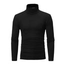 Womens/Mens Winter Warm Long Sleeve High Neck Pullover Top