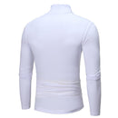 Womens/Mens Winter Warm Long Sleeve High Neck Pullover Top